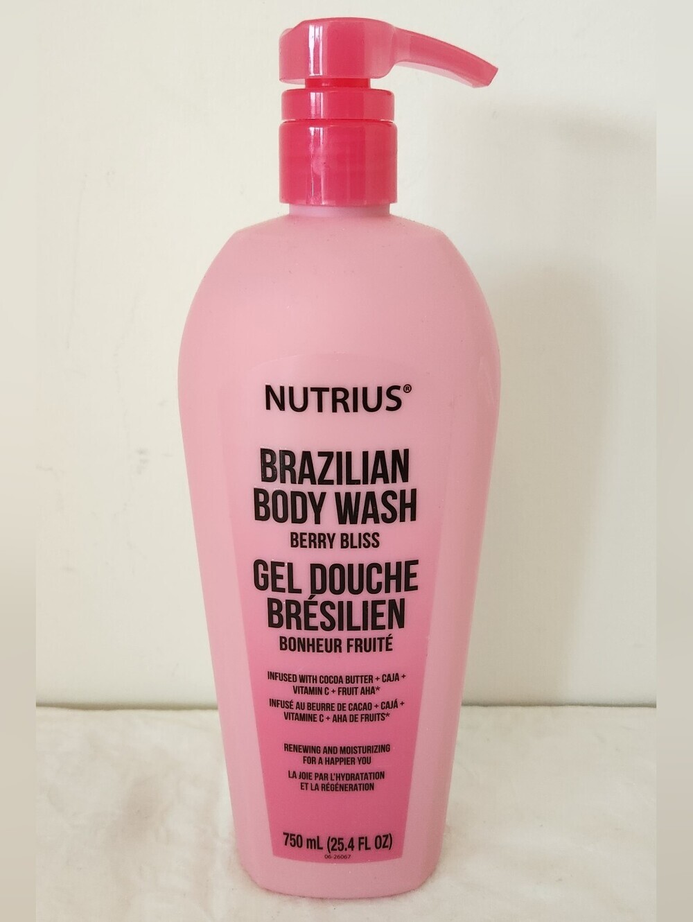 Vegan Brazilian Body Wash Berry Bliss